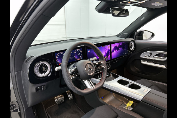 Mercedes-Benz Glb 250+ Business Solution AMG 7p. 85.5 kWh | Premium pakket | Winterpakket | Nightpakket | Trekhaak | Verstelbare demping | 20” multispaakse AMG-velgen | Vast panoramadak | Sfeerverlichting | GUARD 360° |
