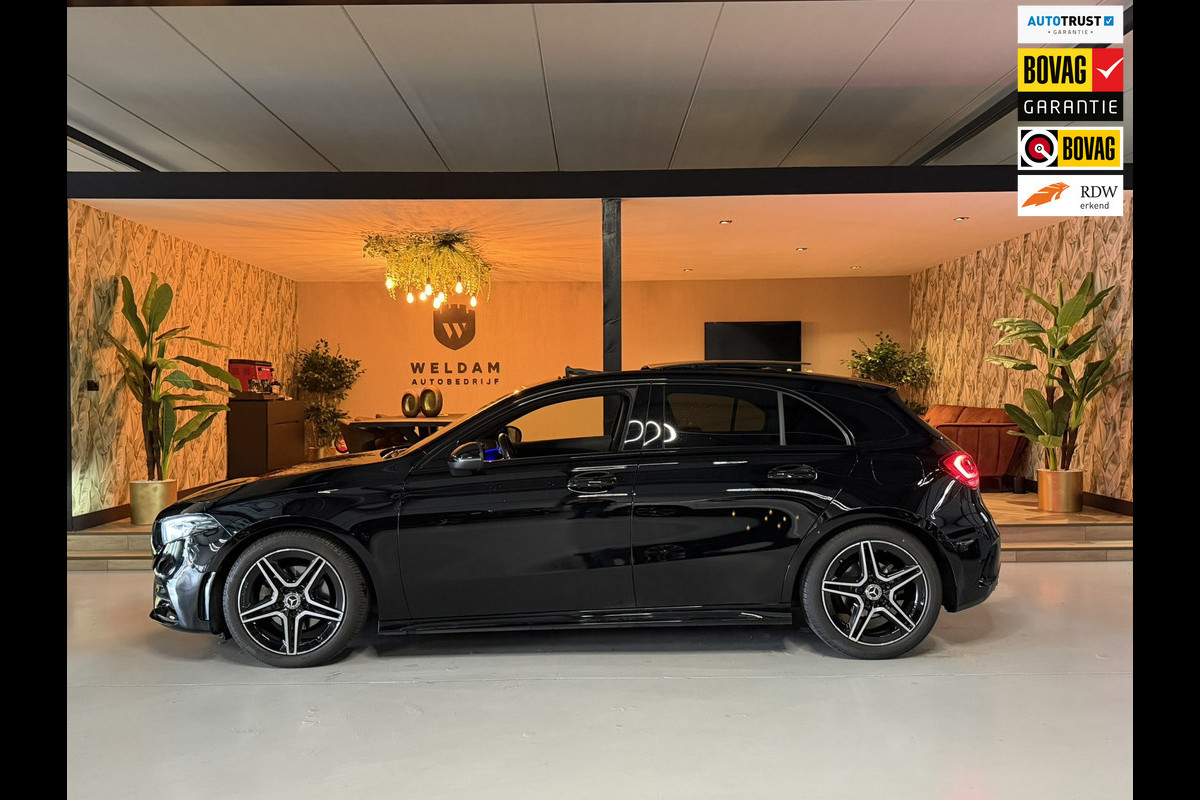 Mercedes-Benz A-Klasse 200 AMG Line Junge Sterne Garantie Pano Ambient Night Camera Carplay StoelVW Cruise Clima Navi Dab Rijklaar