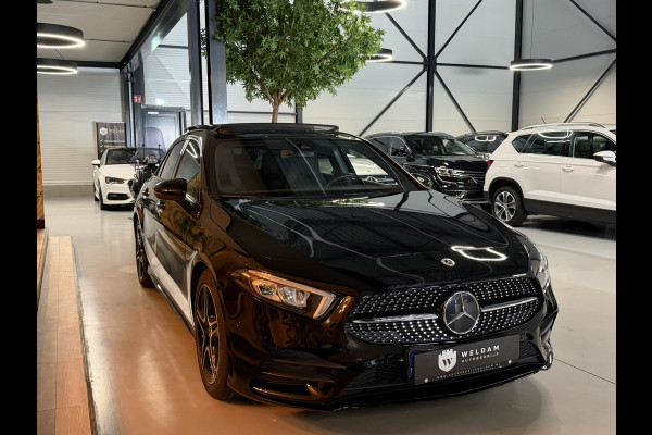 Mercedes-Benz A-Klasse 200 AMG Line Junge Sterne Garantie Pano Ambient Night Camera Carplay StoelVW Cruise Clima Navi Dab Rijklaar