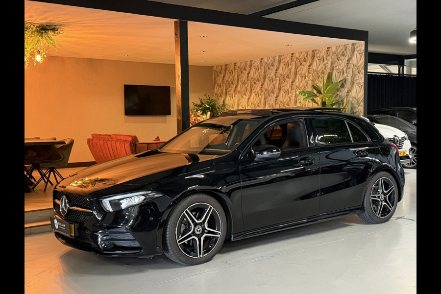 Mercedes-Benz A-Klasse 200 AMG Line Junge Sterne Garantie Pano Ambient Night Camera Carplay StoelVW Cruise Clima Navi Dab Rijklaar