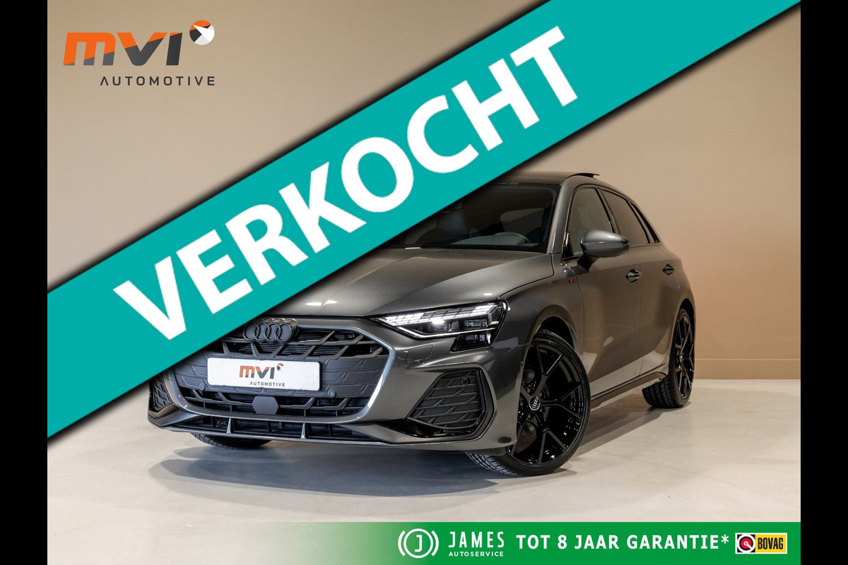 Audi A3 Sportback 35 TFSI 2x S-Line edition / 150pk / Panorama dak / Sonos / Achteruitrij camera /
