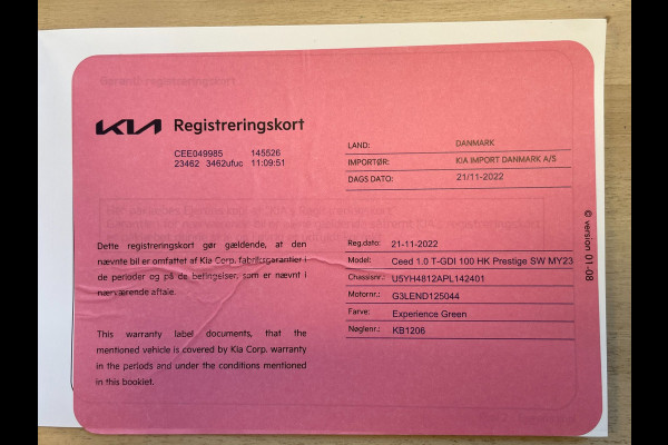 Kia Ceed Sportswagon 1.0 T-GDi DynamicLine|APPLE CARPLAY, ANDROID AUTO|STOEL-,STUURVERW|CAMERA|CRUISE,CLIMATE|1E EIG.|INCL.BTW|