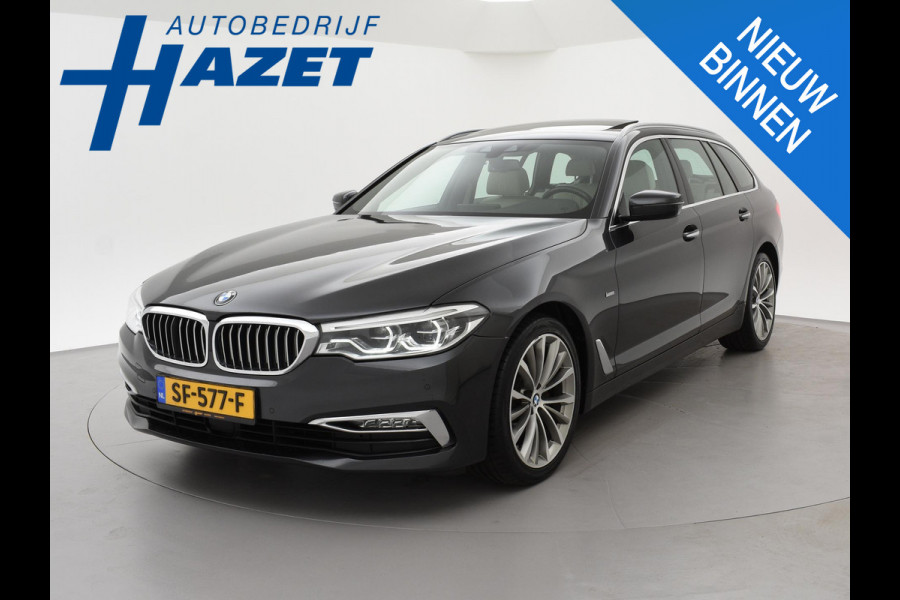 BMW 5 Serie Touring 520i H.E. 184 PK AUT. LUXURY LINE + COMFORTZETELS | AFN. TREKHAAK | PANORAMA | LIVE COCKPIT | ADAPTIVE CRUISE