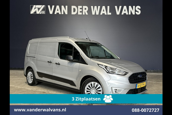 Ford Transit Connect 1.5 EcoBlue 100pk L2H1 Euro6 Airco | 3-Zits | Camera | Navigatie | Verwarmde voorruit Parkeersensoren, Bijrijdersbank