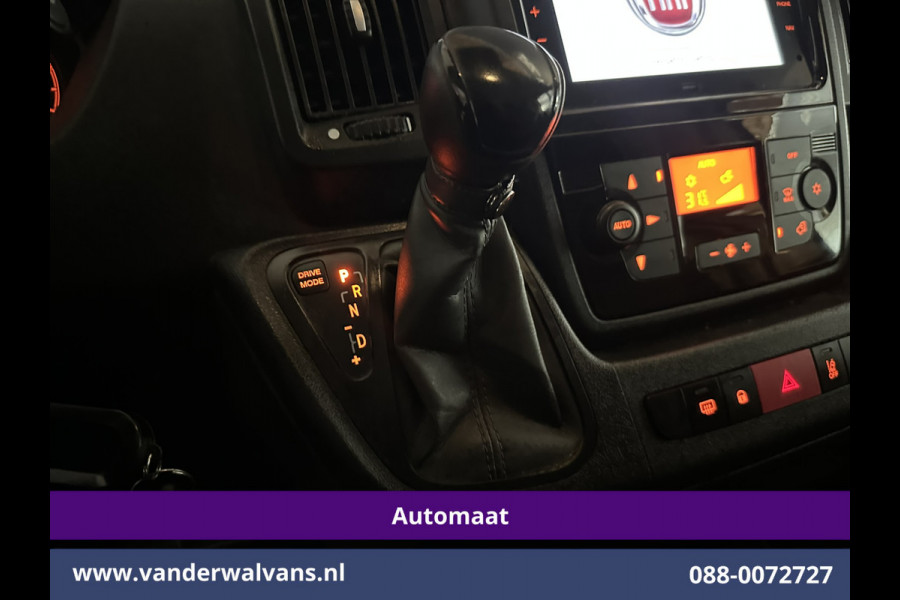 Fiat Ducato 2.2 MultiJet 141pk Automaat L1H1 Euro6 Airco | Navigatie | Camera | Cruisecontrol | LED Bijrijdersbank, 2500kg trekvermogen