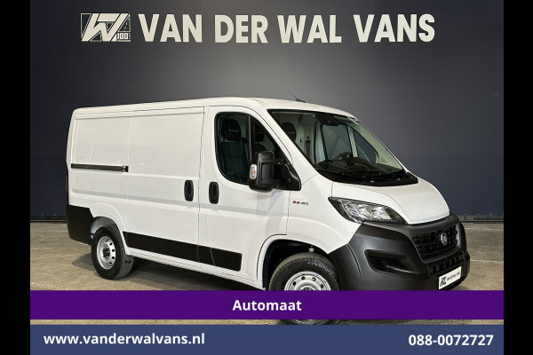 Fiat Ducato 2.2 MultiJet 141pk Automaat L1H1 Euro6 Airco | Navigatie | Camera | Cruisecontrol | LED Bijrijdersbank, 2500kg trekvermogen
