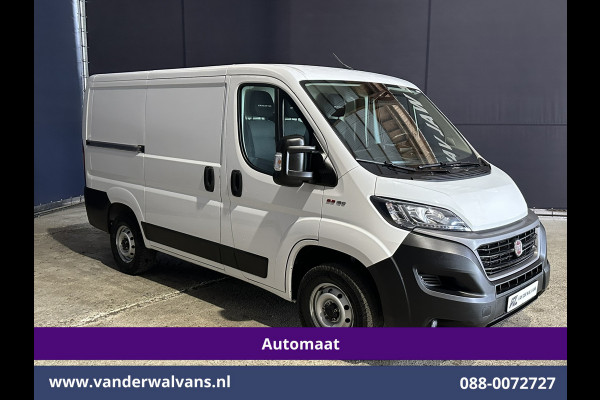 Fiat Ducato 2.2 MultiJet 141pk Automaat L1H1 Euro6 Airco | Navigatie | Camera | Cruisecontrol | LED Bijrijdersbank, 2500kg trekvermogen