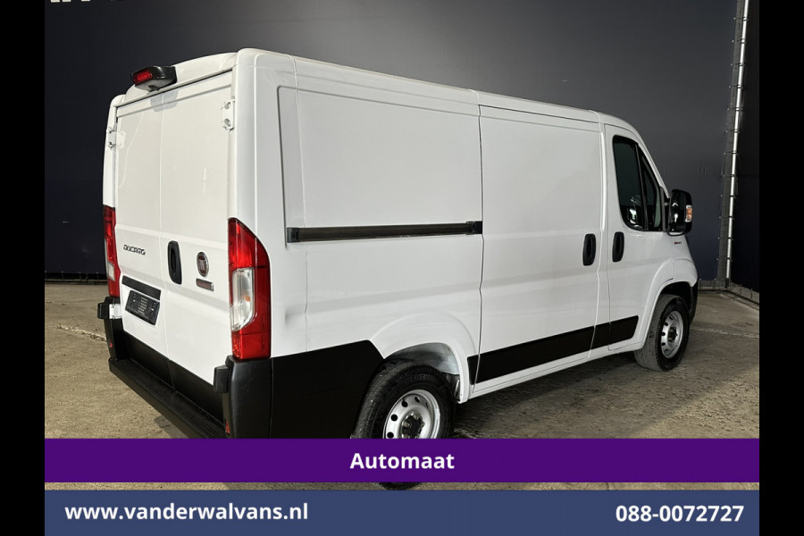 Fiat Ducato 2.2 MultiJet 141pk Automaat L1H1 Euro6 Airco | Navigatie | Camera | Cruisecontrol | LED Bijrijdersbank, 2500kg trekvermogen