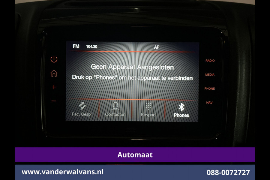 Fiat Ducato 2.2 MultiJet 141pk Automaat L1H1 Euro6 Airco | Navigatie | Camera | Cruisecontrol | LED Bijrijdersbank, 2500kg trekvermogen