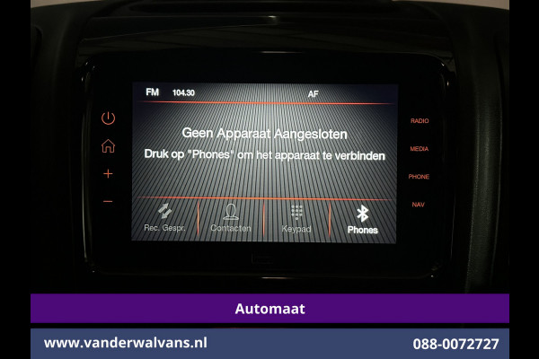 Fiat Ducato 2.2 MultiJet 141pk Automaat L1H1 Euro6 Airco | Navigatie | Camera | Cruisecontrol | LED Bijrijdersbank, 2500kg trekvermogen