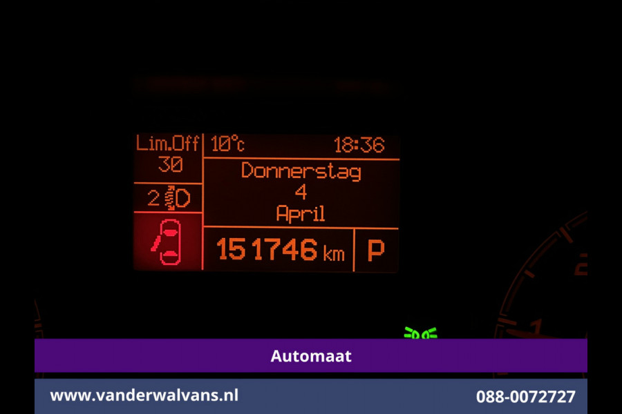 Fiat Ducato 2.2 MultiJet 141pk Automaat L1H1 Euro6 Airco | Navigatie | Camera | Cruisecontrol | LED Bijrijdersbank, 2500kg trekvermogen