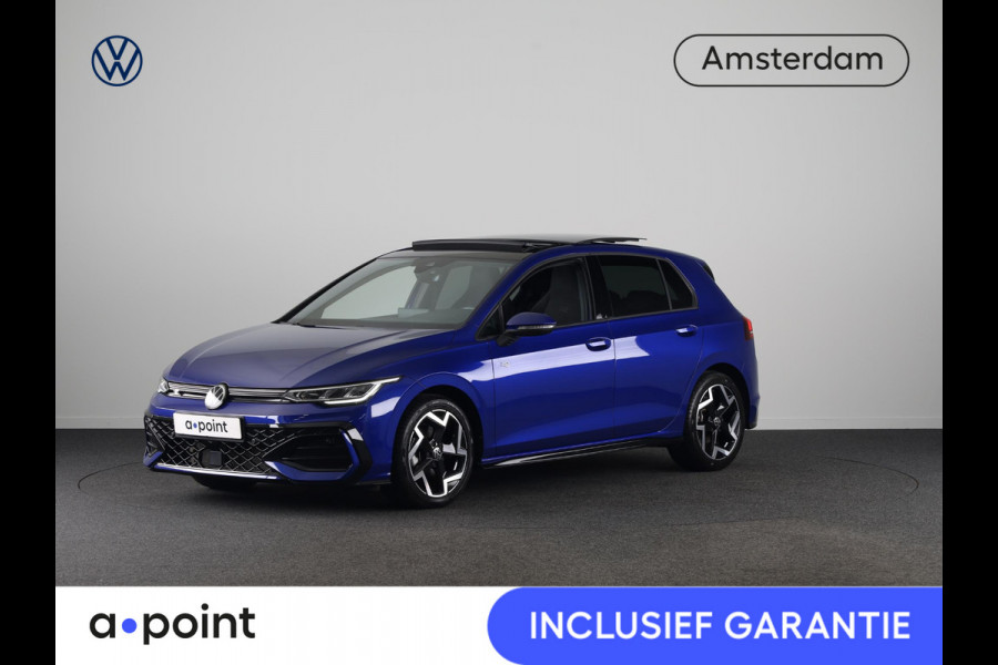 Volkswagen Golf 1.5 eTSI R-Line Edition 150 pk Automaat (DSG) | Verlengde garantie | Navigatie via App | Panoramadak | Parkeersensoren | Achteruitrijcamera | Stoelverwarming |