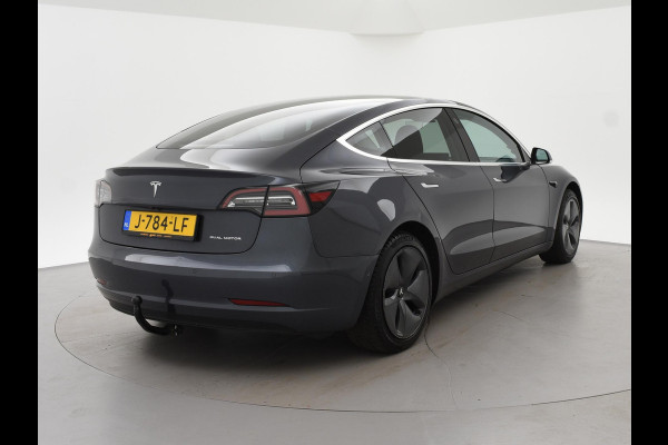 Tesla Model 3 LONG RANGE AWD 75 kWh + TREKHAAK | 560 KM WLTP | 1000 KG TREKGEWICHT OP KENTEKEN