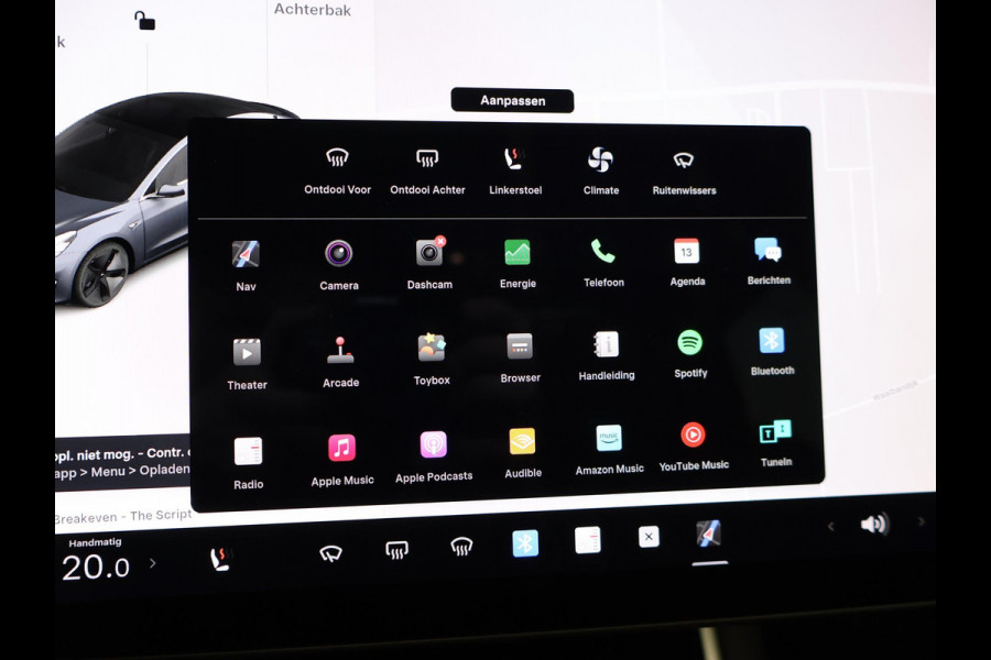 Tesla Model 3 LONG RANGE AWD 75 kWh + TREKHAAK | 560 KM WLTP | 1000 KG TREKGEWICHT OP KENTEKEN