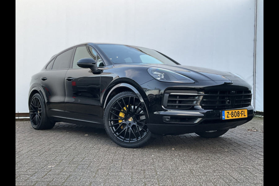 Porsche Cayenne Coupé 3.0 E-Hybrid PHEV 360° Pano SportChrono Luchtvering Bose Carplay Leer Memory UITSTRALING!