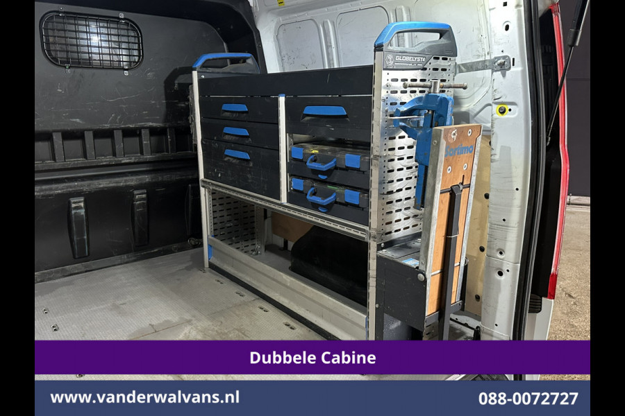 Ford Transit Custom 2.0 TDCI 131pk L2H1 Dubbele Cabine Euro6 Airco | 5-Zits | Navigatie | Cruisecontrol | LED | 2800kg Trekhaak Stoelverwarming, Parkeersensoren, Achterklep