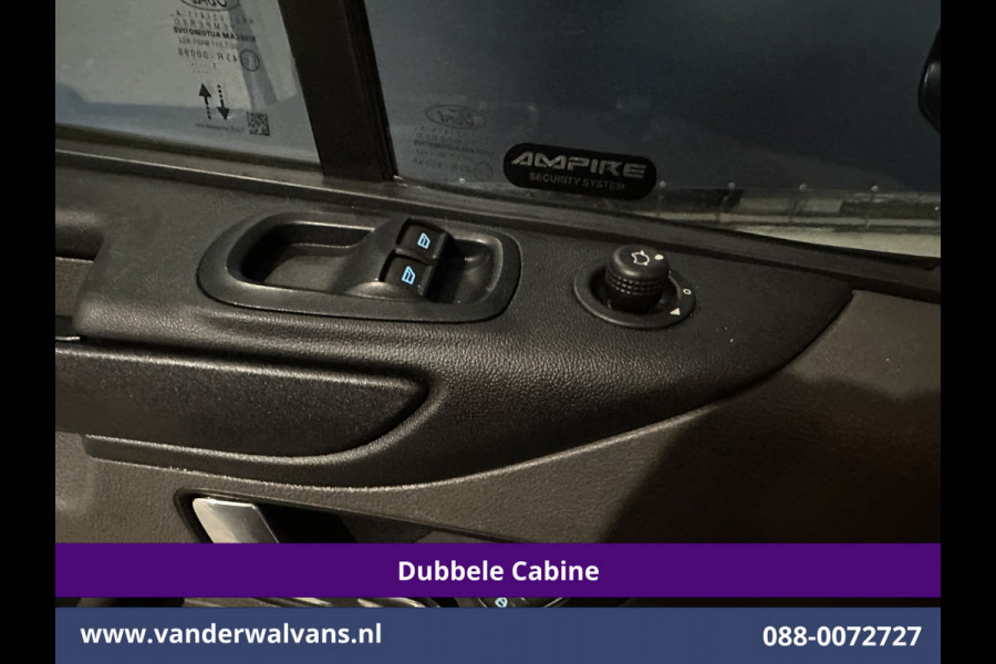 Ford Transit Custom 2.0 TDCI 131pk L2H1 Dubbele Cabine Euro6 Airco | 5-Zits | Navigatie | Cruisecontrol | LED | 2800kg Trekhaak Stoelverwarming, Parkeersensoren, Achterklep