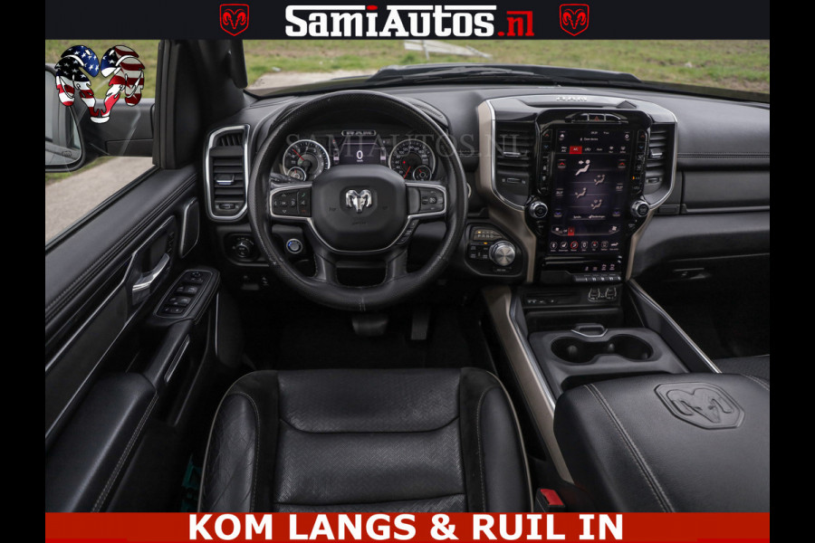 Dodge Ram BLACK OPS | 5.7 V8 4x4 | SPORT NIGHT EDITION | PANORAMA DAK | COMFORT STOELEN | 22 INCH WIELEN | OPEN UITLAAT KLEP ELEKTR | CREW CAB 5 ZIT PLAATSEN | DUBBELE CABINE | DC | Eerste Eigenaar | Origineel Nederlandse auto |