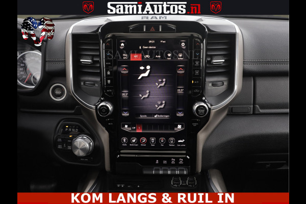 Dodge Ram BLACK OPS | 5.7 V8 4x4 | SPORT NIGHT EDITION | PANORAMA DAK | COMFORT STOELEN | 22 INCH WIELEN | OPEN UITLAAT KLEP ELEKTR | CREW CAB 5 ZIT PLAATSEN | DUBBELE CABINE | DC | Eerste Eigenaar | Origineel Nederlandse auto |