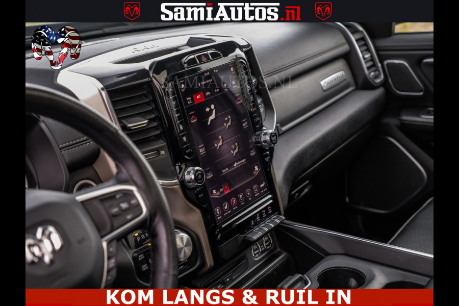 Dodge Ram BLACK OPS | 5.7 V8 4x4 | SPORT NIGHT EDITION | PANORAMA DAK | COMFORT STOELEN | 22 INCH WIELEN | OPEN UITLAAT KLEP ELEKTR | CREW CAB 5 ZIT PLAATSEN | DUBBELE CABINE | DC | Eerste Eigenaar | Origineel Nederlandse auto |