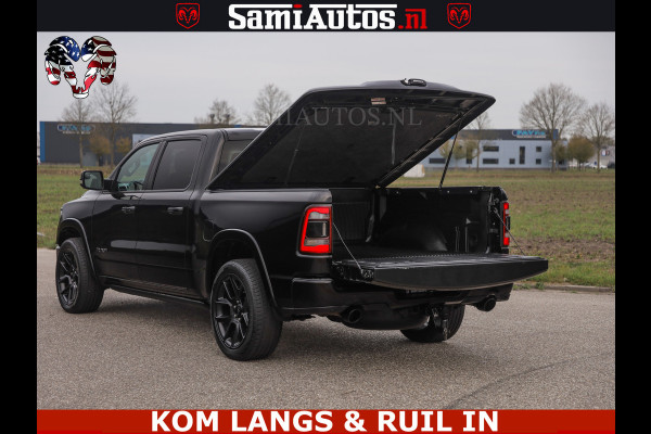 Dodge Ram BLACK OPS | 5.7 V8 4x4 | SPORT NIGHT EDITION | PANORAMA DAK | COMFORT STOELEN | 22 INCH WIELEN | OPEN UITLAAT KLEP ELEKTR | CREW CAB 5 ZIT PLAATSEN | DUBBELE CABINE | DC | Eerste Eigenaar | Origineel Nederlandse auto |