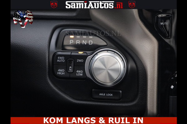 Dodge Ram BLACK OPS | 5.7 V8 4x4 | SPORT NIGHT EDITION | PANORAMA DAK | COMFORT STOELEN | 22 INCH WIELEN | OPEN UITLAAT KLEP ELEKTR | CREW CAB 5 ZIT PLAATSEN | DUBBELE CABINE | DC | Eerste Eigenaar | Origineel Nederlandse auto |