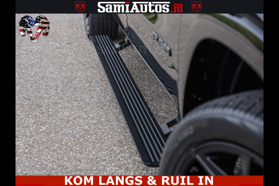 Dodge Ram BLACK OPS | 5.7 V8 4x4 | SPORT NIGHT EDITION | PANORAMA DAK | COMFORT STOELEN | 22 INCH WIELEN | OPEN UITLAAT KLEP ELEKTR | CREW CAB 5 ZIT PLAATSEN | DUBBELE CABINE | DC | Eerste Eigenaar | Origineel Nederlandse auto |