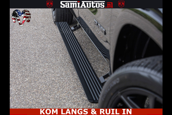 Dodge Ram BLACK OPS | 5.7 V8 4x4 | SPORT NIGHT EDITION | PANORAMA DAK | COMFORT STOELEN | 22 INCH WIELEN | OPEN UITLAAT KLEP ELEKTR | CREW CAB 5 ZIT PLAATSEN | DUBBELE CABINE | DC | Eerste Eigenaar | Origineel Nederlandse auto |