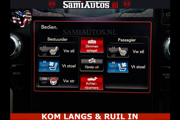 Dodge Ram BLACK OPS | 5.7 V8 4x4 | SPORT NIGHT EDITION | PANORAMA DAK | COMFORT STOELEN | 22 INCH WIELEN | OPEN UITLAAT KLEP ELEKTR | CREW CAB 5 ZIT PLAATSEN | DUBBELE CABINE | DC | Eerste Eigenaar | Origineel Nederlandse auto |