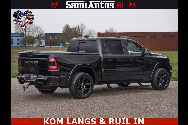 Dodge Ram BLACK OPS | 5.7 V8 4x4 | SPORT NIGHT EDITION | PANORAMA DAK | COMFORT STOELEN | 22 INCH WIELEN | OPEN UITLAAT KLEP ELEKTR | CREW CAB 5 ZIT PLAATSEN | DUBBELE CABINE | DC | Eerste Eigenaar | Origineel Nederlandse auto |