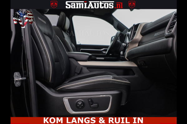 Dodge Ram BLACK OPS | 5.7 V8 4x4 | SPORT NIGHT EDITION | PANORAMA DAK | COMFORT STOELEN | 22 INCH WIELEN | OPEN UITLAAT KLEP ELEKTR | CREW CAB 5 ZIT PLAATSEN | DUBBELE CABINE | DC | Eerste Eigenaar | Origineel Nederlandse auto |