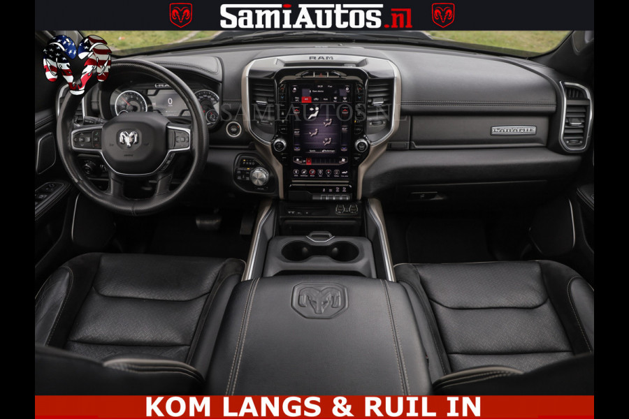 Dodge Ram BLACK OPS | 5.7 V8 4x4 | SPORT NIGHT EDITION | PANORAMA DAK | COMFORT STOELEN | 22 INCH WIELEN | OPEN UITLAAT KLEP ELEKTR | CREW CAB 5 ZIT PLAATSEN | DUBBELE CABINE | DC | Eerste Eigenaar | Origineel Nederlandse auto |