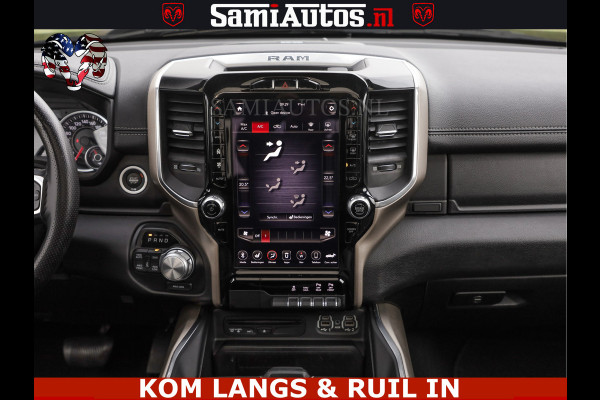Dodge Ram BLACK OPS | 5.7 V8 4x4 | SPORT NIGHT EDITION | PANORAMA DAK | COMFORT STOELEN | 22 INCH WIELEN | OPEN UITLAAT KLEP ELEKTR | CREW CAB 5 ZIT PLAATSEN | DUBBELE CABINE | DC | Eerste Eigenaar | Origineel Nederlandse auto |