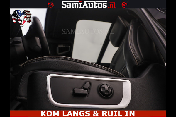Dodge Ram BLACK OPS | 5.7 V8 4x4 | SPORT NIGHT EDITION | PANORAMA DAK | COMFORT STOELEN | 22 INCH WIELEN | OPEN UITLAAT KLEP ELEKTR | CREW CAB 5 ZIT PLAATSEN | DUBBELE CABINE | DC | Eerste Eigenaar | Origineel Nederlandse auto |