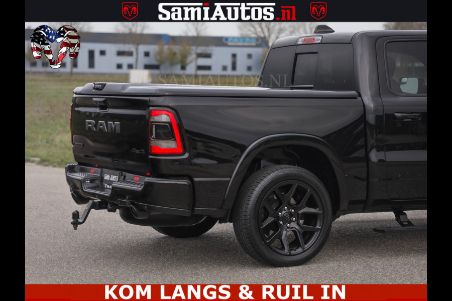 Dodge Ram BLACK OPS | 5.7 V8 4x4 | SPORT NIGHT EDITION | PANORAMA DAK | COMFORT STOELEN | 22 INCH WIELEN | OPEN UITLAAT KLEP ELEKTR | CREW CAB 5 ZIT PLAATSEN | DUBBELE CABINE | DC | Eerste Eigenaar | Origineel Nederlandse auto |
