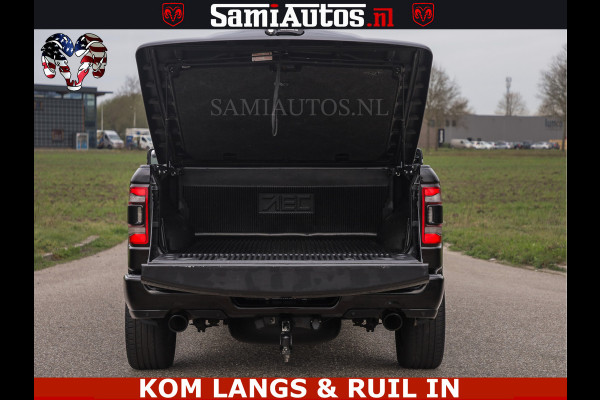 Dodge Ram BLACK OPS | 5.7 V8 4x4 | SPORT NIGHT EDITION | PANORAMA DAK | COMFORT STOELEN | 22 INCH WIELEN | OPEN UITLAAT KLEP ELEKTR | CREW CAB 5 ZIT PLAATSEN | DUBBELE CABINE | DC | Eerste Eigenaar | Origineel Nederlandse auto |