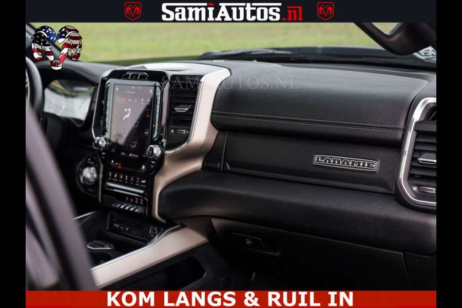 Dodge Ram BLACK OPS | 5.7 V8 4x4 | SPORT NIGHT EDITION | PANORAMA DAK | COMFORT STOELEN | 22 INCH WIELEN | OPEN UITLAAT KLEP ELEKTR | CREW CAB 5 ZIT PLAATSEN | DUBBELE CABINE | DC | Eerste Eigenaar | Origineel Nederlandse auto |