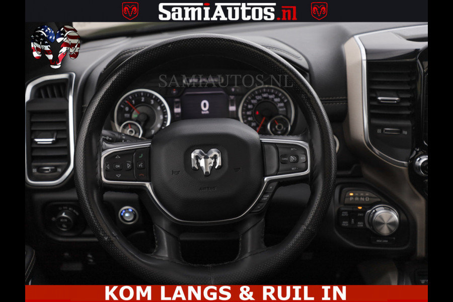 Dodge Ram BLACK OPS | 5.7 V8 4x4 | SPORT NIGHT EDITION | PANORAMA DAK | COMFORT STOELEN | 22 INCH WIELEN | OPEN UITLAAT KLEP ELEKTR | CREW CAB 5 ZIT PLAATSEN | DUBBELE CABINE | DC | Eerste Eigenaar | Origineel Nederlandse auto |