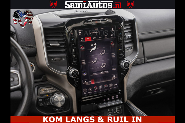 Dodge Ram BLACK OPS | 5.7 V8 4x4 | SPORT NIGHT EDITION | PANORAMA DAK | COMFORT STOELEN | 22 INCH WIELEN | OPEN UITLAAT KLEP ELEKTR | CREW CAB 5 ZIT PLAATSEN | DUBBELE CABINE | DC | Eerste Eigenaar | Origineel Nederlandse auto |