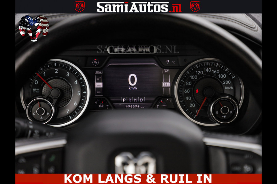 Dodge Ram BLACK OPS | 5.7 V8 4x4 | SPORT NIGHT EDITION | PANORAMA DAK | COMFORT STOELEN | 22 INCH WIELEN | OPEN UITLAAT KLEP ELEKTR | CREW CAB 5 ZIT PLAATSEN | DUBBELE CABINE | DC | Eerste Eigenaar | Origineel Nederlandse auto |