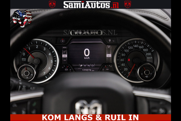 Dodge Ram BLACK OPS | 5.7 V8 4x4 | SPORT NIGHT EDITION | PANORAMA DAK | COMFORT STOELEN | 22 INCH WIELEN | OPEN UITLAAT KLEP ELEKTR | CREW CAB 5 ZIT PLAATSEN | DUBBELE CABINE | DC | Eerste Eigenaar | Origineel Nederlandse auto |