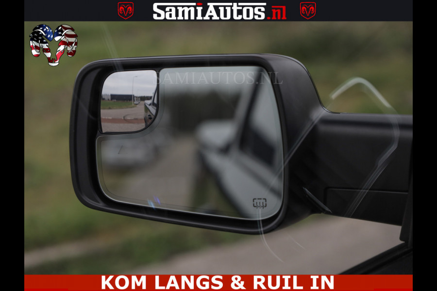 Dodge Ram BLACK OPS | 5.7 V8 4x4 | SPORT NIGHT EDITION | PANORAMA DAK | COMFORT STOELEN | 22 INCH WIELEN | OPEN UITLAAT KLEP ELEKTR | CREW CAB 5 ZIT PLAATSEN | DUBBELE CABINE | DC | Eerste Eigenaar | Origineel Nederlandse auto |