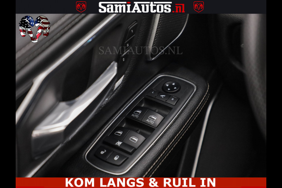 Dodge Ram BLACK OPS | 5.7 V8 4x4 | SPORT NIGHT EDITION | PANORAMA DAK | COMFORT STOELEN | 22 INCH WIELEN | OPEN UITLAAT KLEP ELEKTR | CREW CAB 5 ZIT PLAATSEN | DUBBELE CABINE | DC | Eerste Eigenaar | Origineel Nederlandse auto |