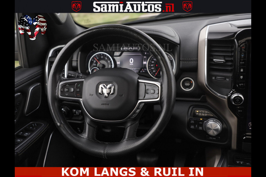 Dodge Ram BLACK OPS | 5.7 V8 4x4 | SPORT NIGHT EDITION | PANORAMA DAK | COMFORT STOELEN | 22 INCH WIELEN | OPEN UITLAAT KLEP ELEKTR | CREW CAB 5 ZIT PLAATSEN | DUBBELE CABINE | DC | Eerste Eigenaar | Origineel Nederlandse auto |