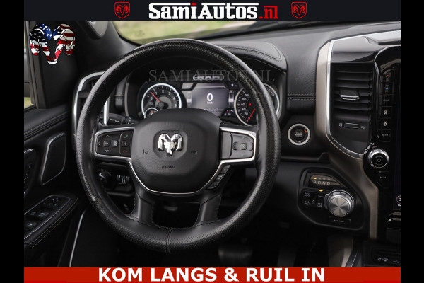 Dodge Ram BLACK OPS | 5.7 V8 4x4 | SPORT NIGHT EDITION | PANORAMA DAK | COMFORT STOELEN | 22 INCH WIELEN | OPEN UITLAAT KLEP ELEKTR | CREW CAB 5 ZIT PLAATSEN | DUBBELE CABINE | DC | Eerste Eigenaar | Origineel Nederlandse auto |