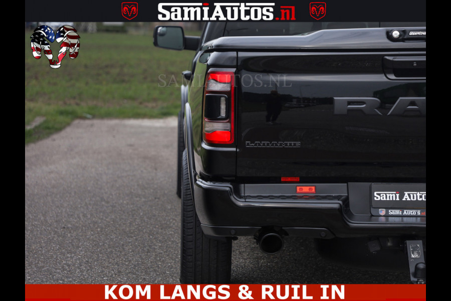 Dodge Ram BLACK OPS | 5.7 V8 4x4 | SPORT NIGHT EDITION | PANORAMA DAK | COMFORT STOELEN | 22 INCH WIELEN | OPEN UITLAAT KLEP ELEKTR | CREW CAB 5 ZIT PLAATSEN | DUBBELE CABINE | DC | Eerste Eigenaar | Origineel Nederlandse auto |