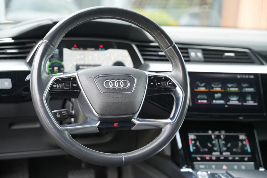 Audi e-tron e-tron 55 quattro advanced 95 kWh S Line B&O Adaptieve Cruise LED Stoelverw.