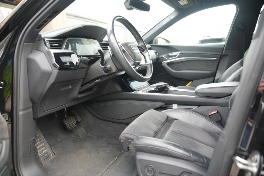 Audi e-tron e-tron 55 quattro advanced 95 kWh S Line B&O Adaptieve Cruise LED Stoelverw.