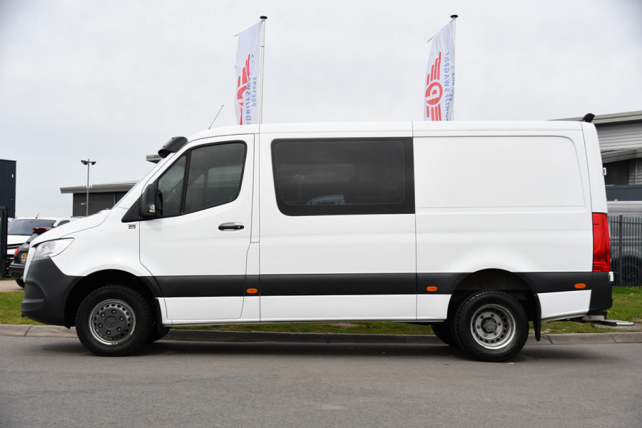 Mercedes-Benz Sprinter 516 2.2 CDI L2H1 DC PB Edition N1! Camera, Cruise, Carplay, 3500kg Trekhaak, Stoelverwarming, 164pk, geveerde stoel, Uniek!