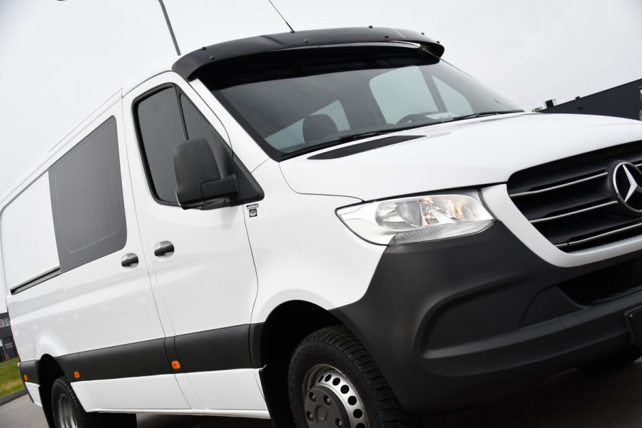 Mercedes-Benz Sprinter 516 2.2 CDI L2H1 DC PB Edition N1! Camera, Cruise, Carplay, 3500kg Trekhaak, Stoelverwarming, 164pk, geveerde stoel, Uniek!